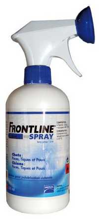 spray anti puce chat biocanina